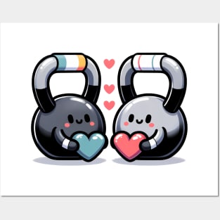 Kettlebell Love Connection Posters and Art